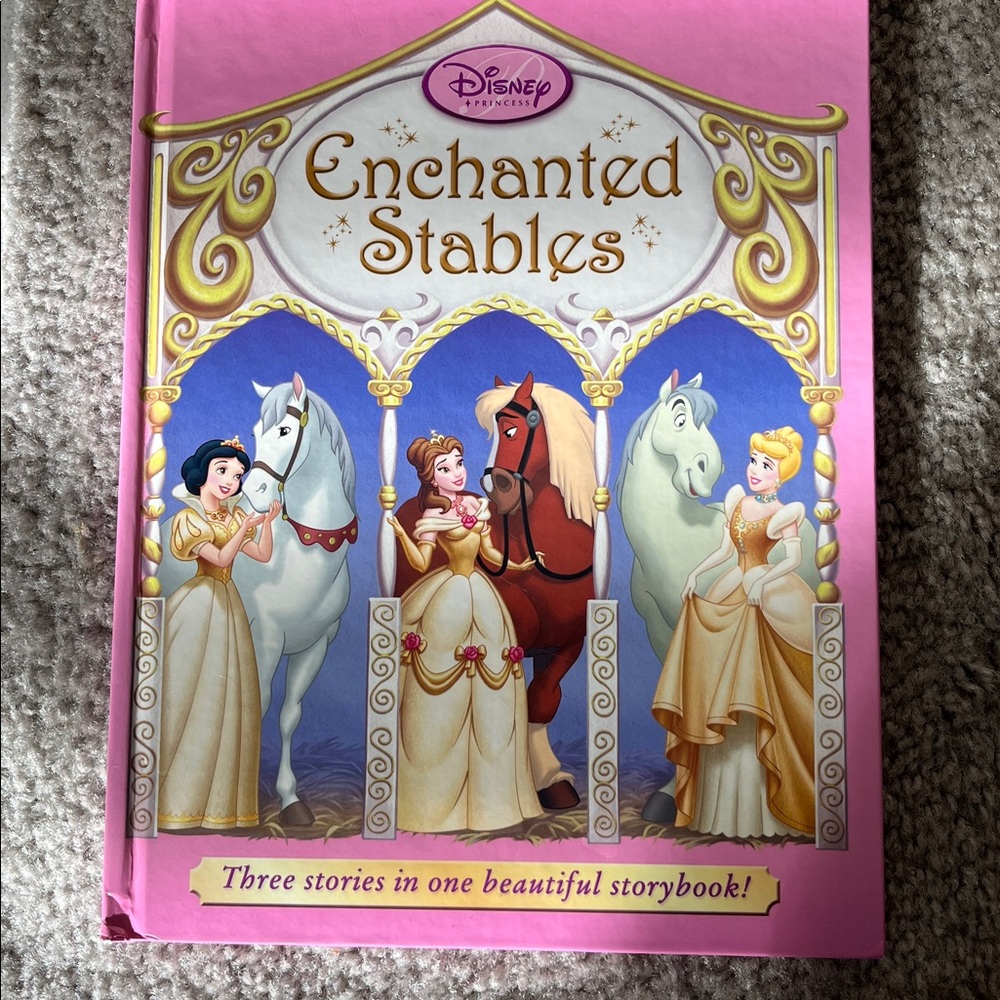 Disney Enchanted Stables Pink Storybook - Picture 5 of 5